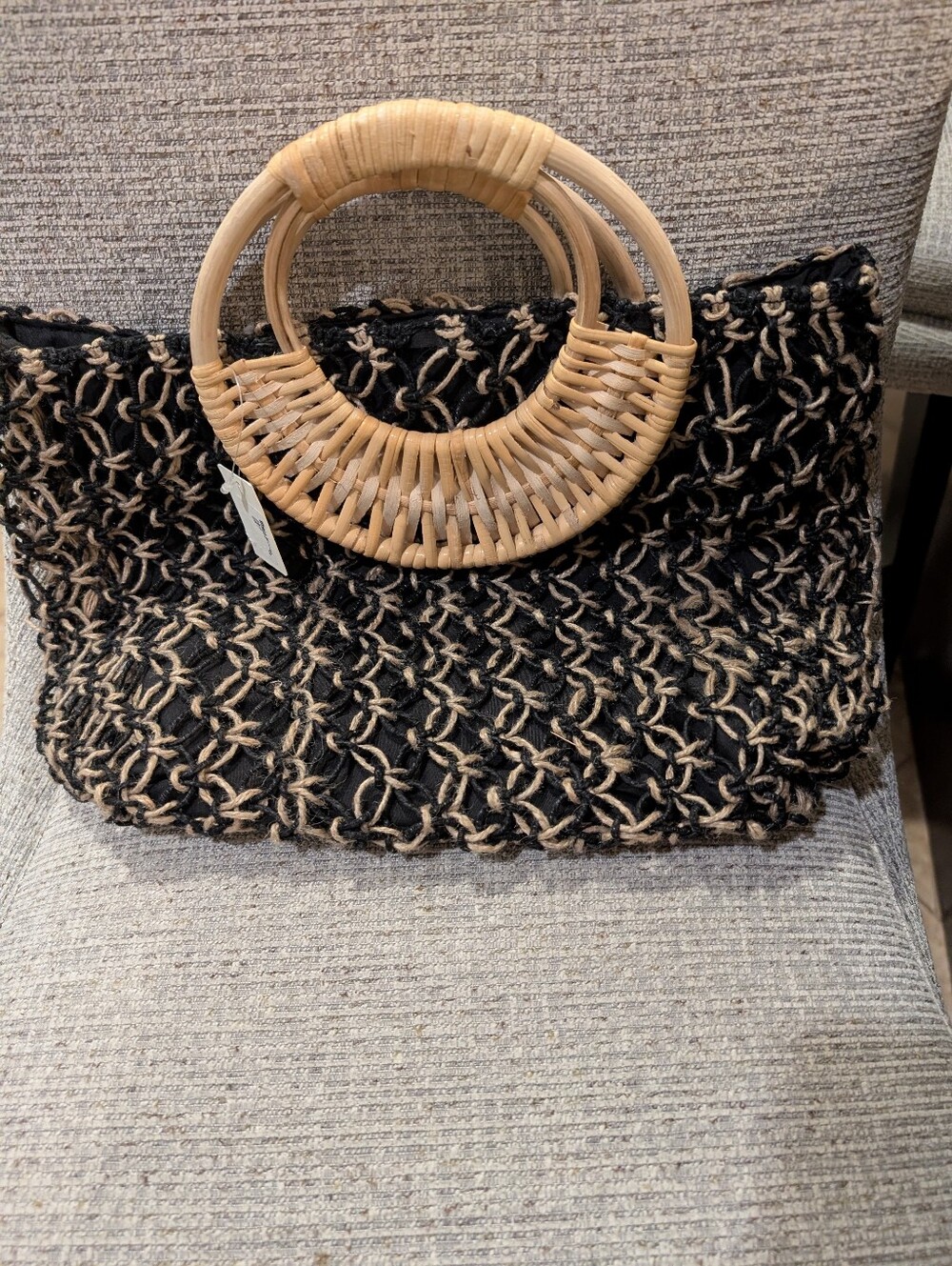 NWT World Market Lined Bag